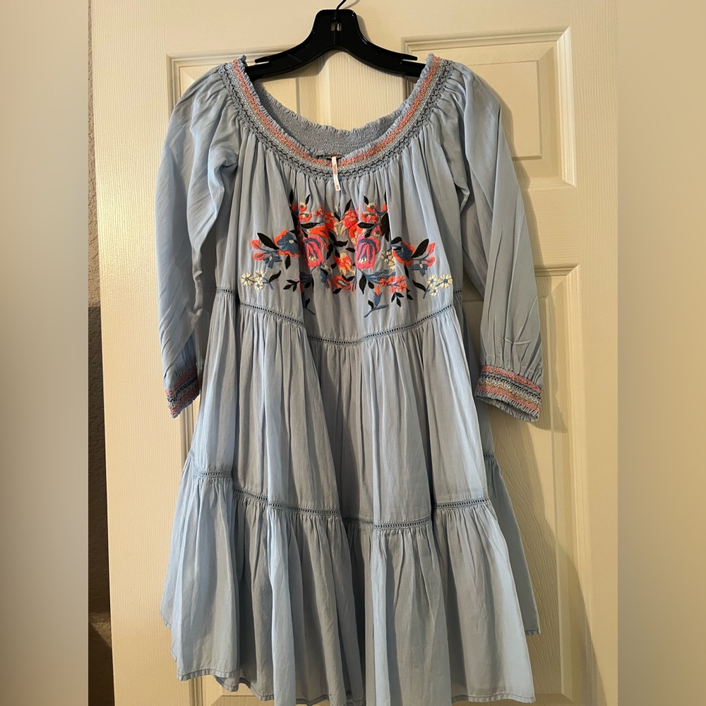 Free People Off the Shoulder Dress Size M